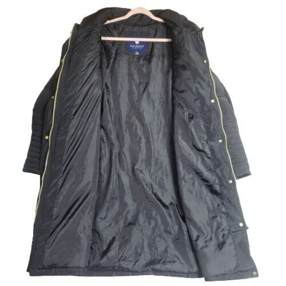 Rocawear Classic Women's Puffer Jacket Coat Black Size 3X - Picture 6 of 10